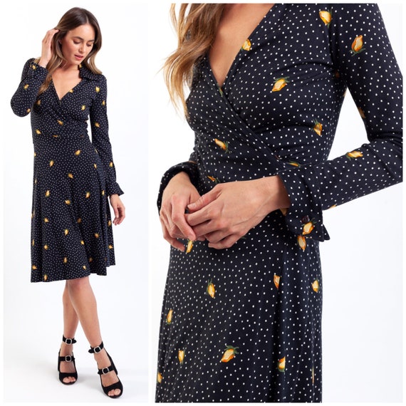 vintage 70's DIANE Von FURSTENBERG dress / iconic