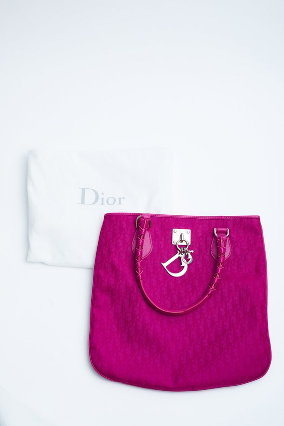 Christian Dior by John Galliano purple velvet and crystal mini bag