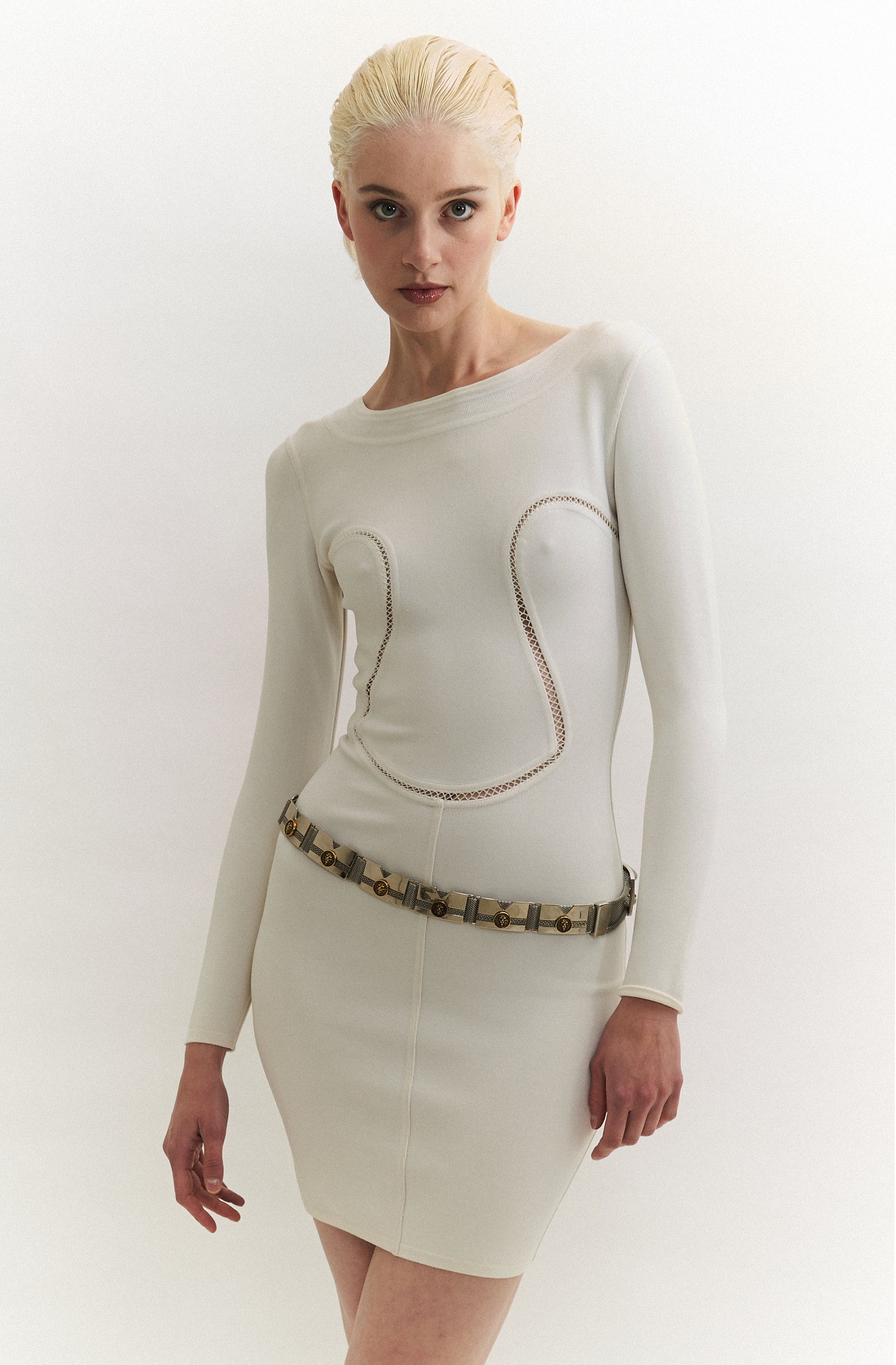 ALAIA ショートドレス ヴィンテージ 90 年代 AZZEDINE ALAIA ボディコンドレス / 1991