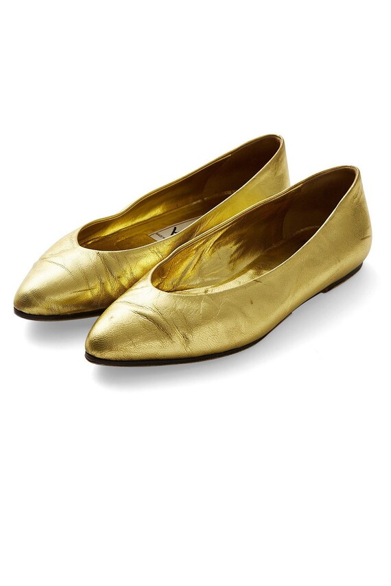 80s flat shoes