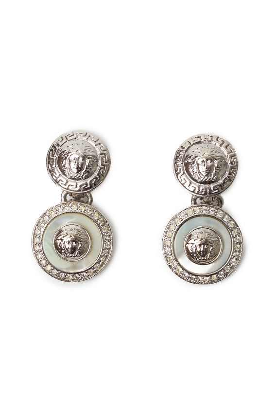 Why Gianni Vincent Jewellers Christmas Card 2022 Vintage 90'S Gianni Versace Dangle Earrings / Silver | Etsy Australia