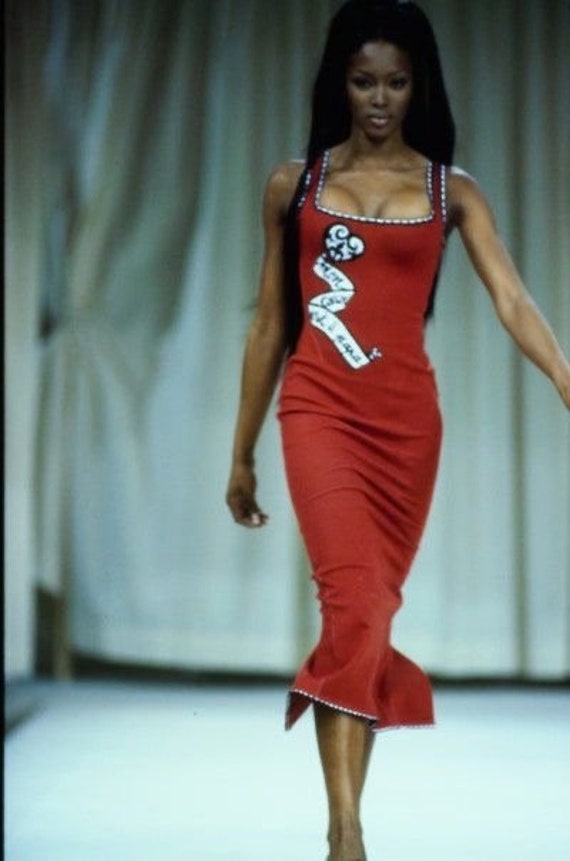 vintage 90's AZZEDINE ALAIA Mon Couer Est a Papa mini… - Gem vintage 90's AZZEDINE ALAIA Mon Couer Est a Papa mini… - Gem