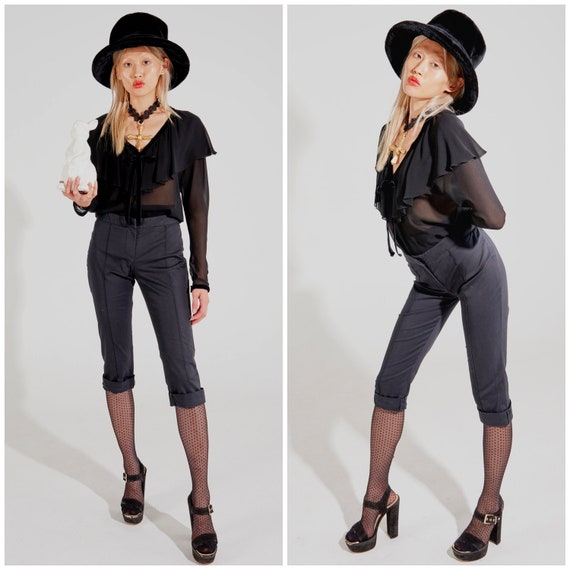 vintage 90's MIU MIU pedal pushers / capri pants /