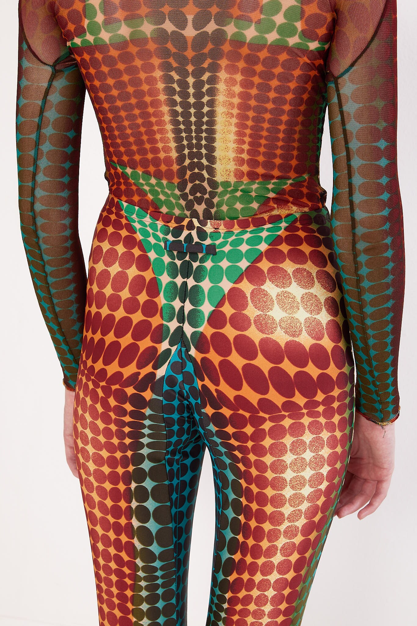 Vintage 90's JPG Jean Paul GAULTIER Cyber Dots Two Piece Set