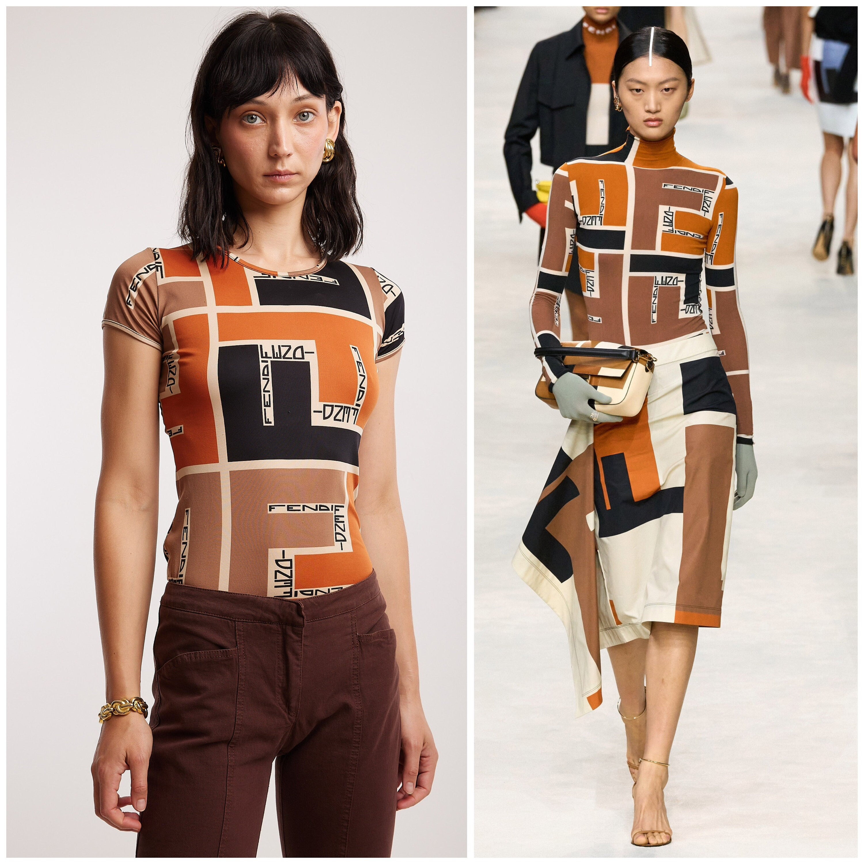 Fendi Swimsuit Etsy UK