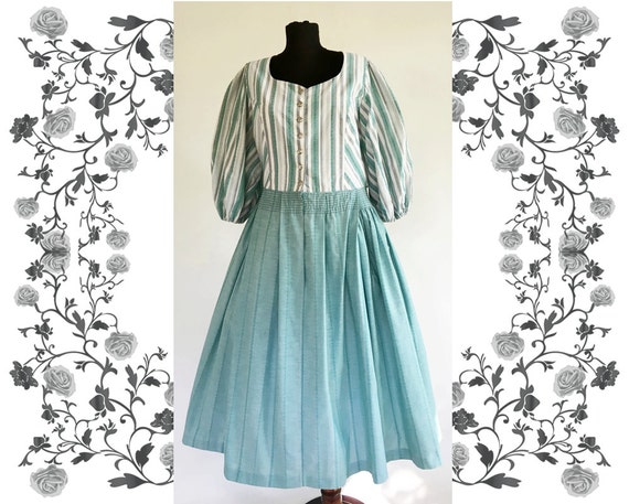 Vintage "Lechtaler Dirndl & Tracht" Dirndl Dress