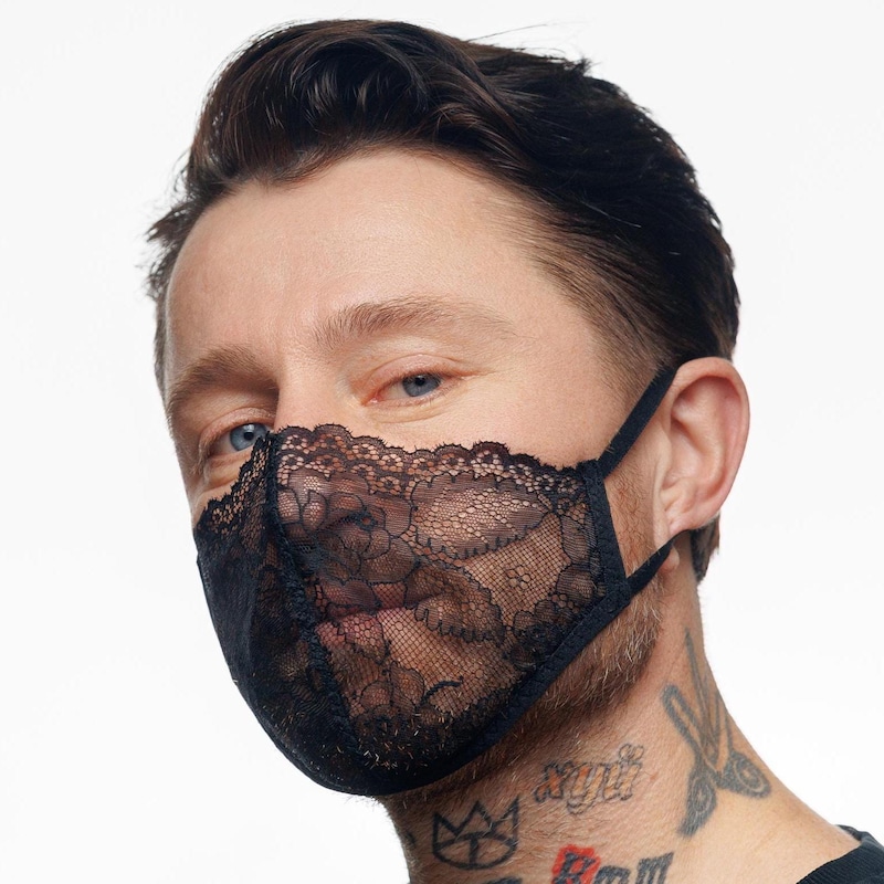 Lace Horror Mask - Etsy
