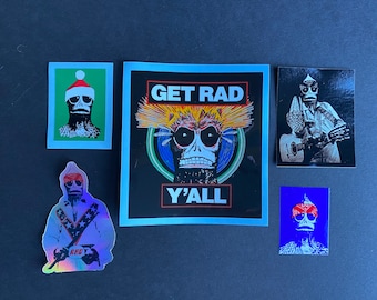Rad Sleestak x 5 sticker pack