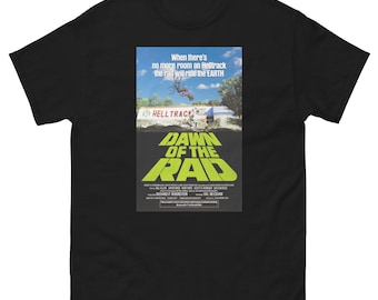 BMX "Dawn of the Rad" movie poster t-shirt