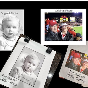 Custom Photos Printed on Fabric, Custom Embroidery Patterns, Image on Cotton Fabric, Print Your Image on Fabric, Custom Embroidery Fabric