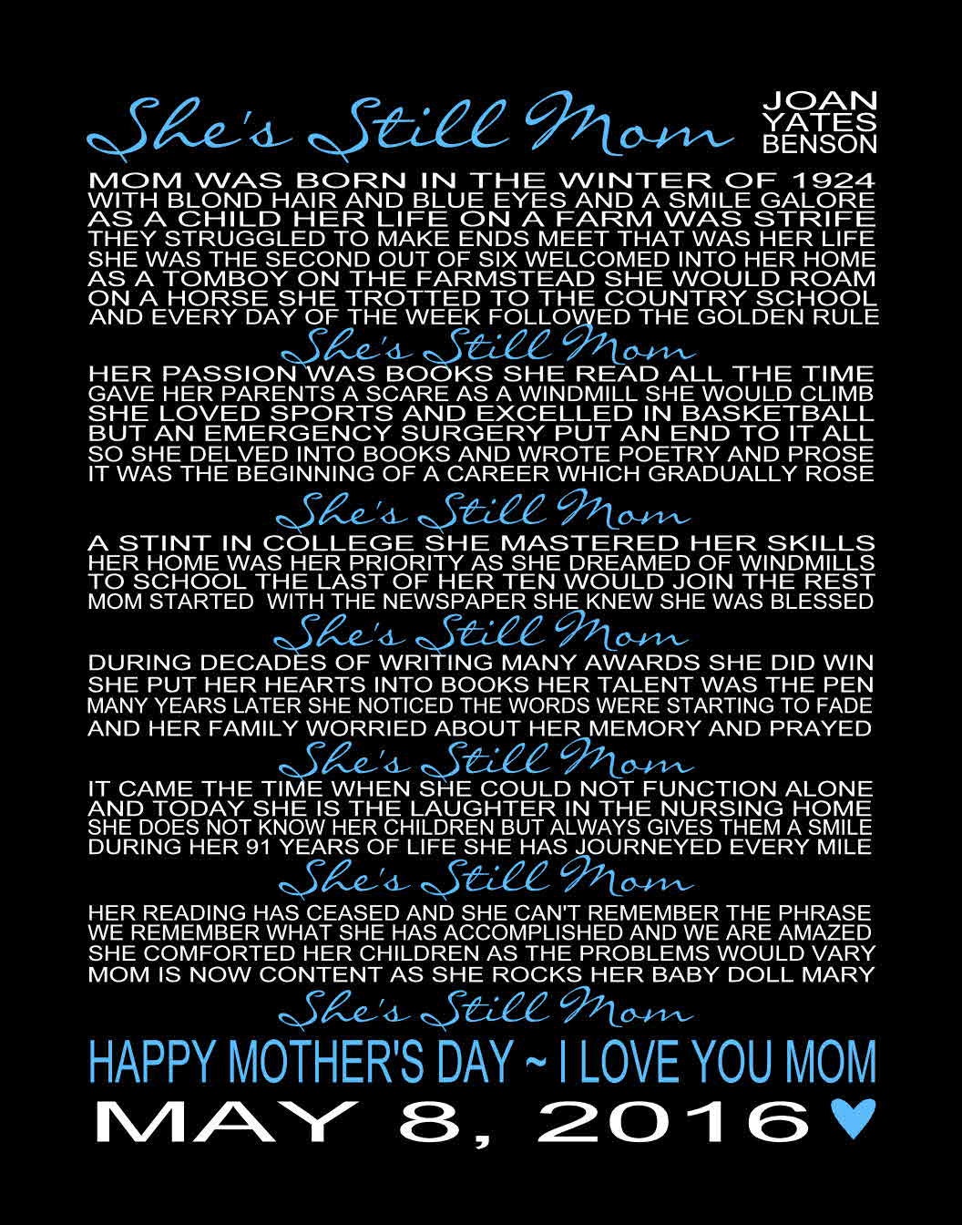 Alzheimers Poem - Etsy