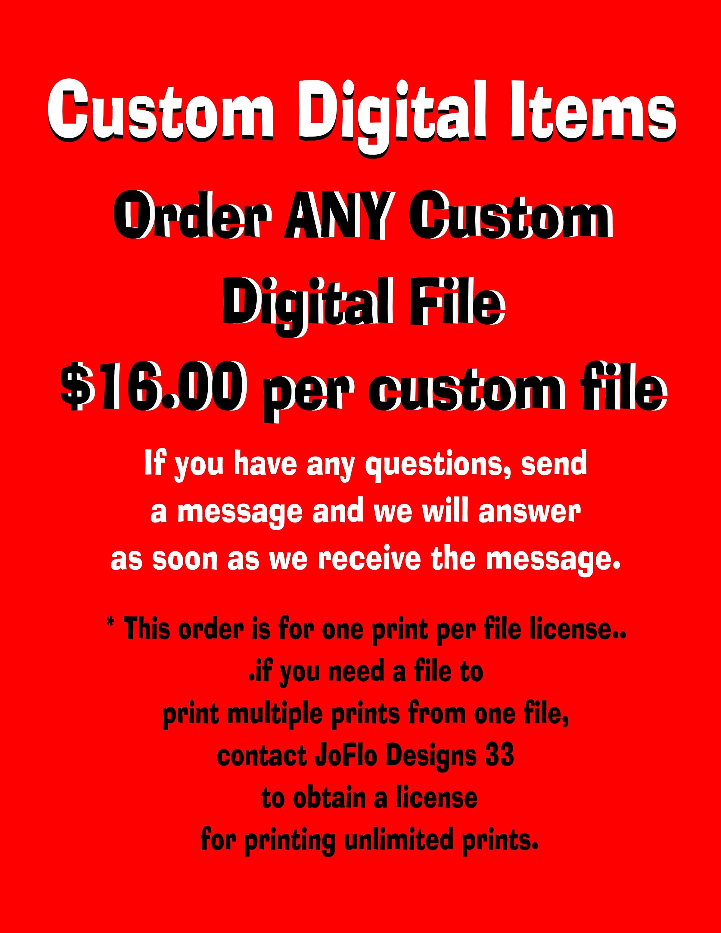 Digital File Etsy