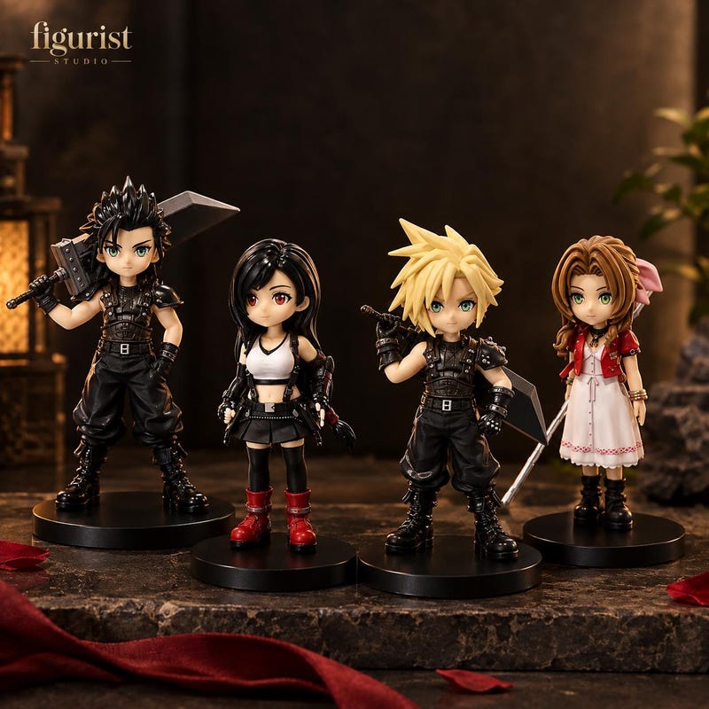 Final Fantasy 7 Dolls - Etsy