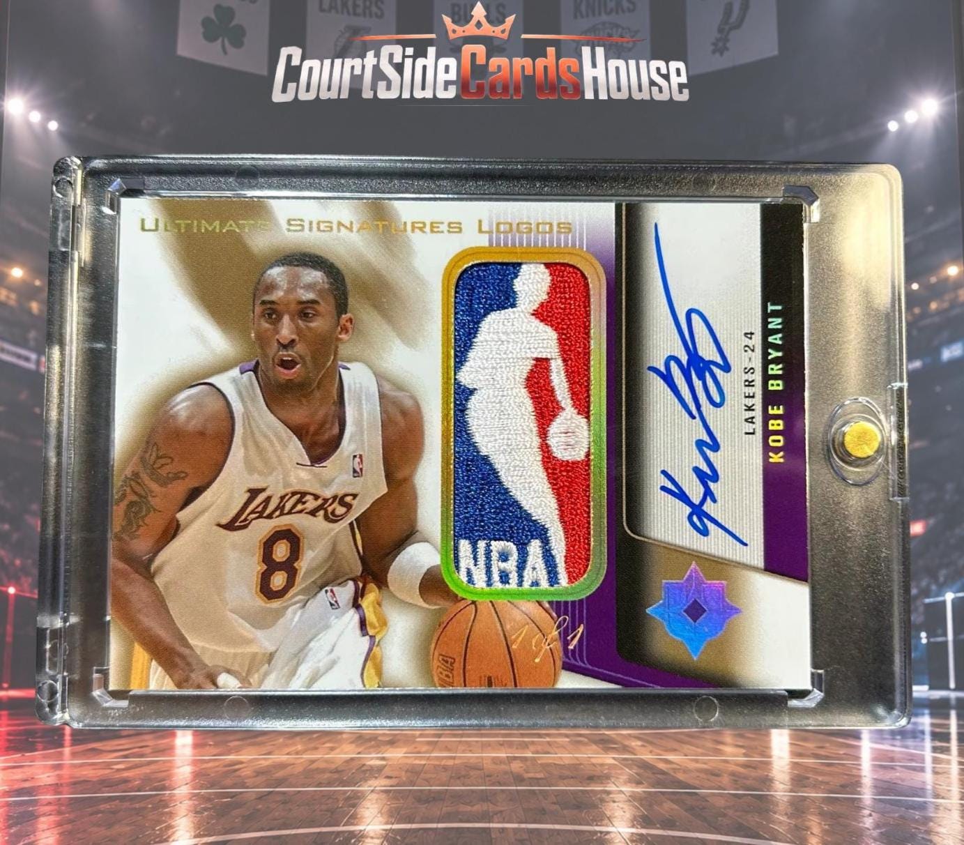 Kobe Bryant Authentic Autograph Card - Etsy