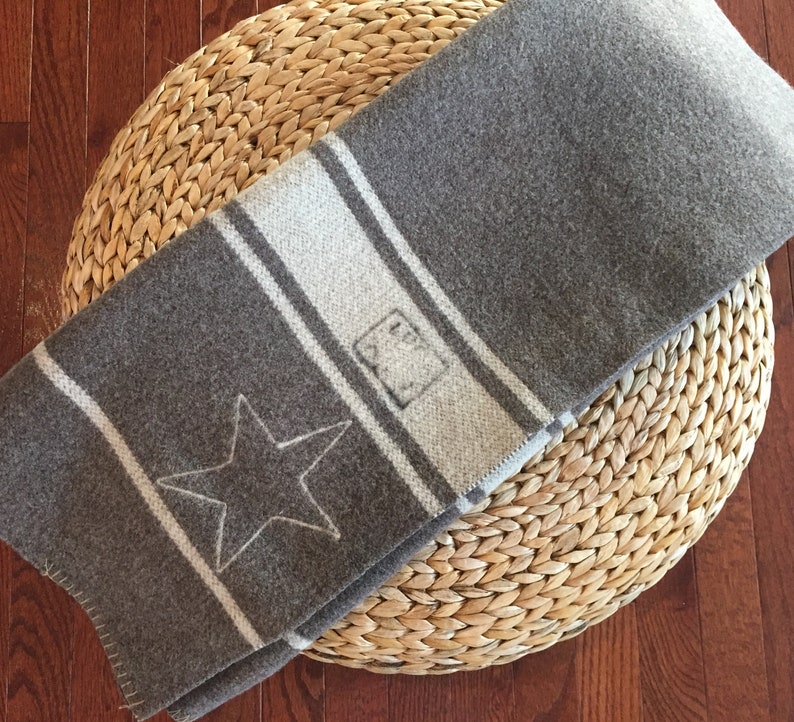 Vintage Italian Wool Army Officers Blanket Etsy