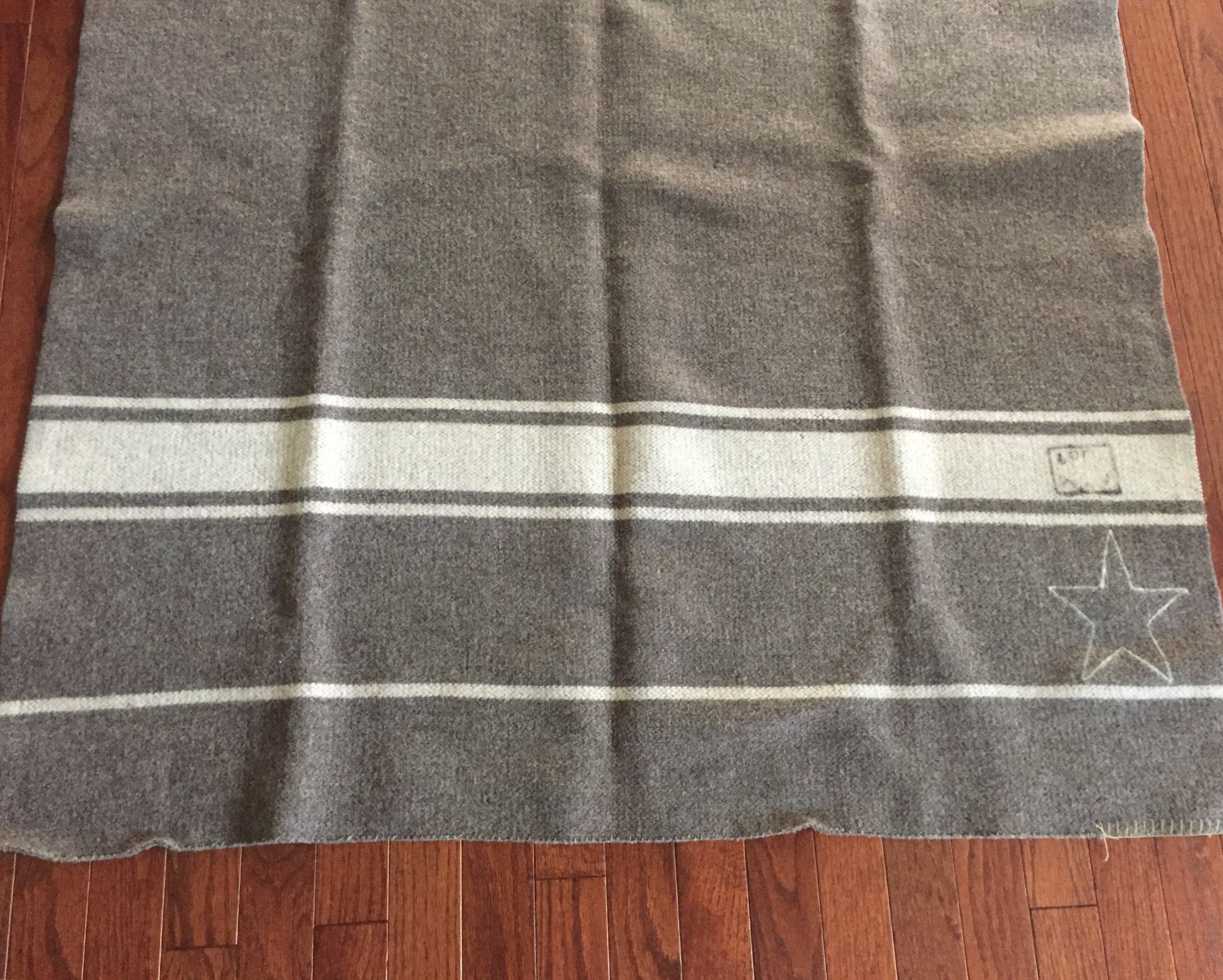 Wool Camp Blanket Star Blanket Camping Cabin Lodge Decor Etsy