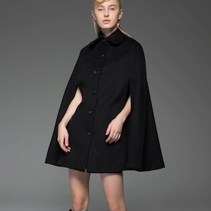 3way Wool Cape coat – L'AUBE BLANC