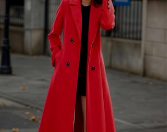 【archive】90's WOOL DOUBLE BREASTED COAT 14F18651-F9E6-4DA1-ADA3-