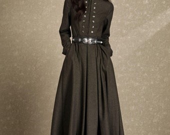 Veste En Laine Verte Femme - Taille L - Style équitation/chasse - Hiver - Occasion Très Bon état