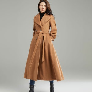 Midi Wool Coat, Wool Coat, Womens Winter Coats, Dress Coat Midi Wool Coat, Wool Coat, Womens Winter Coats, Dress Coat