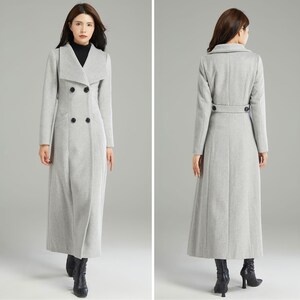 Women's Stand-collar Coat Dark Blue Wool Short Jacket, Warm Winter Wool Coat,  Ylistyle C2989# - Etsy