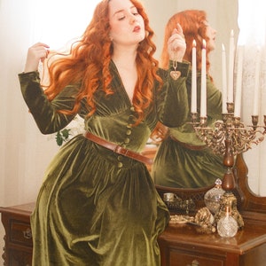 Etsy velvet dress on sale