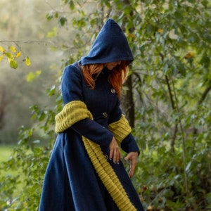 Hooded asymmetrical coat new arrivals