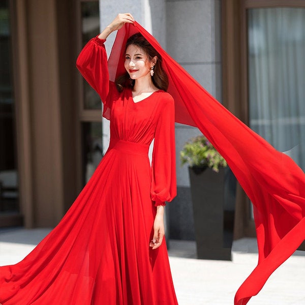 evening red dress Simple Satin A Line Long Prom Dresses with High Slit, Red Formal G Color:White Satin __color_black:s22633_black Barbieri Dresser, Blue