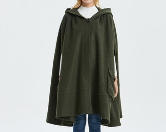LIDNM（リドム）の「Super 140s SHAWL COLLAR CAPE COAT