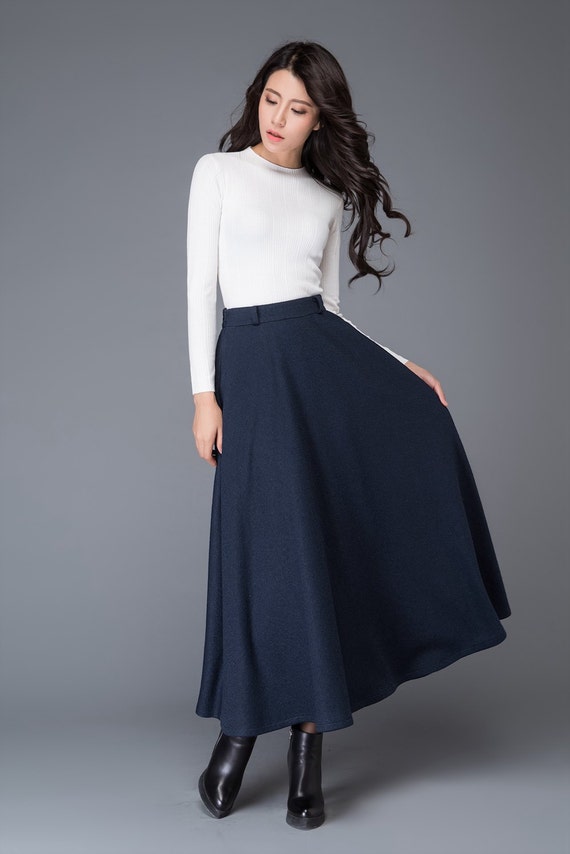 Wool Skirt, Vintage Skirt, Maxi Skirt, Wool Skirts, Navy Skirt, Circular Skirt, Winter Skirt, Womens Skirts, Skirt, Long Wool Skirt C1006. - Etsy Wool Skirt, Vintage Skirt, Maxi Skirt, Wool Skirts, Navy Skirt, Circular Skirt, Winter Skirt, Womens Skirts, Skirt, Long Wool Skirt C1006. - Etsy