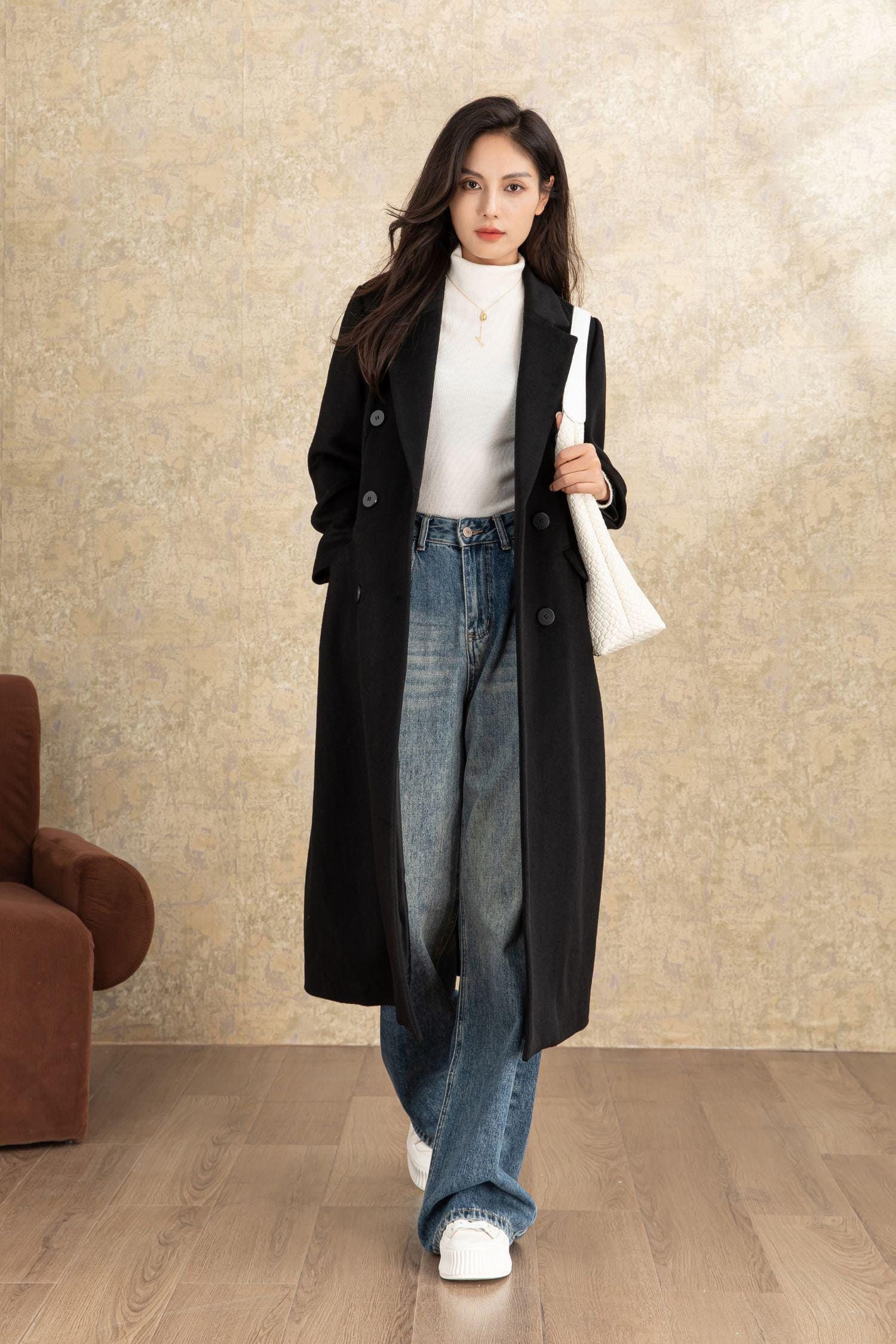 ジャケット・アウター DOUBLE WOOL LONG COAT 51BvyqBXOXL._UY1000_.jpg