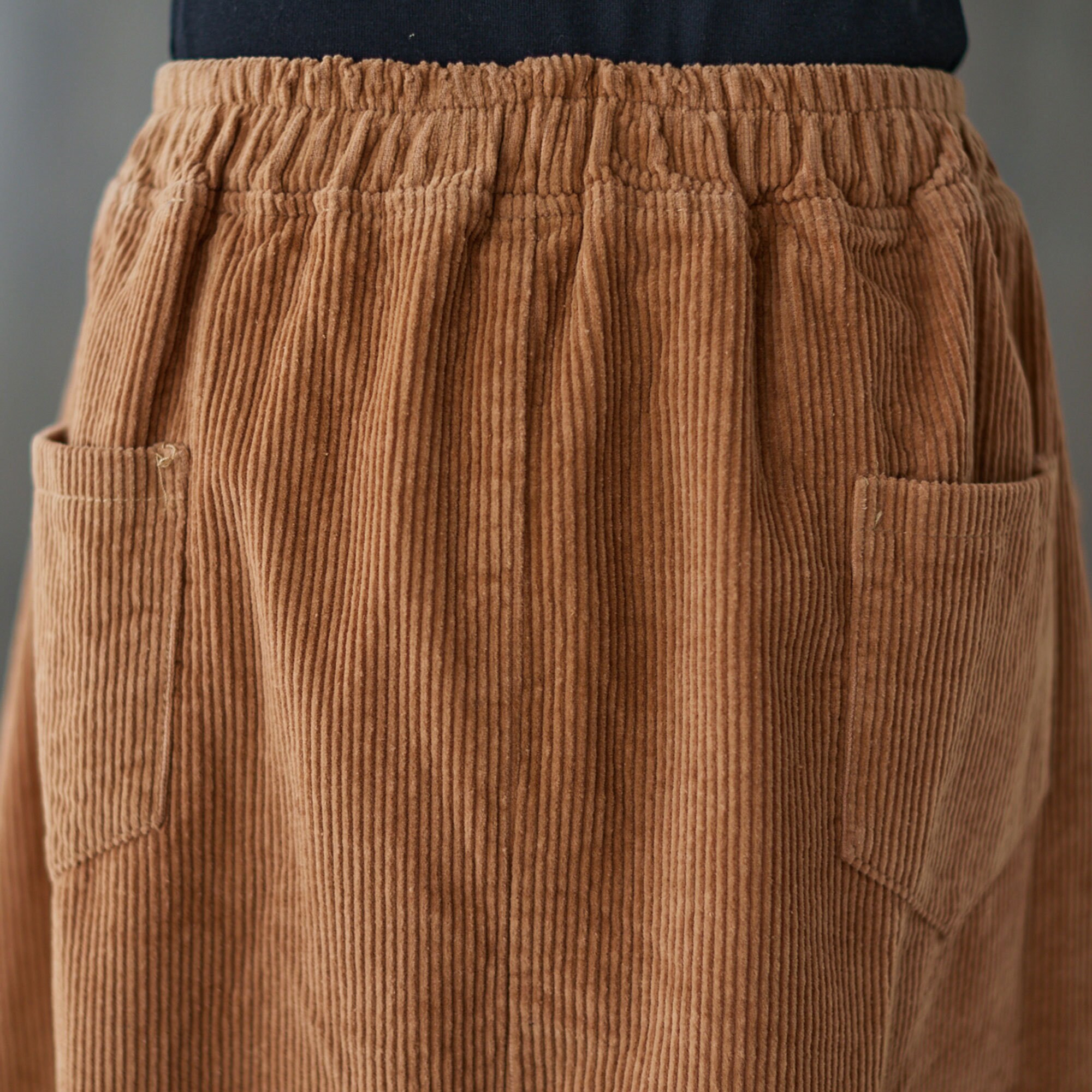 Brown Corduroy Skirt, Maxi Corduroy Skirt, Autumn Winter