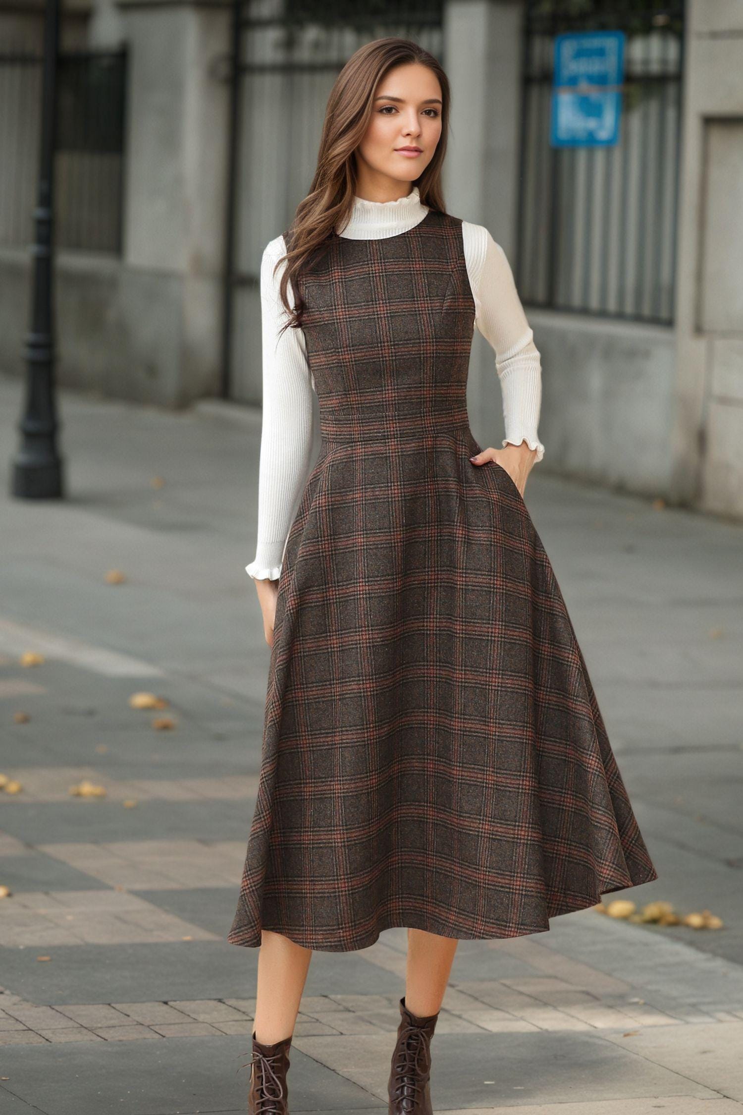 princess polly baby blue dress Plaid and red will be trending in 2026, especially within fall and winter  collections, combining classic patterns with bright accents. Tartan plaid  is expected to make an appearance on dresses, suits, and main image 0
