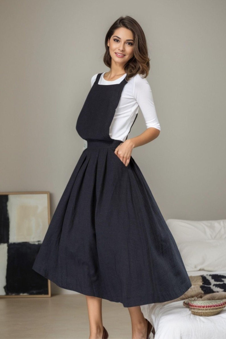 Pinafore - Olive
