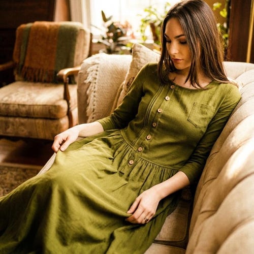 sachin and babi light blue dress Xpluswear Design Plus Size Daily Army Green Camo V Neck Long Sleeve Wrap  Casual Pocket Maxi Dresses main image 0