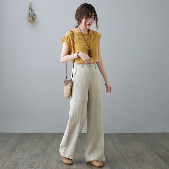 Women High Waist Stretchable Female Casual Belt Patchwork Long Trousers  Work Wear Lady Office Pant - China Pants and Women Pants price