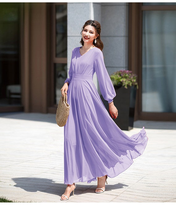 Long flowy dresses formal cheap