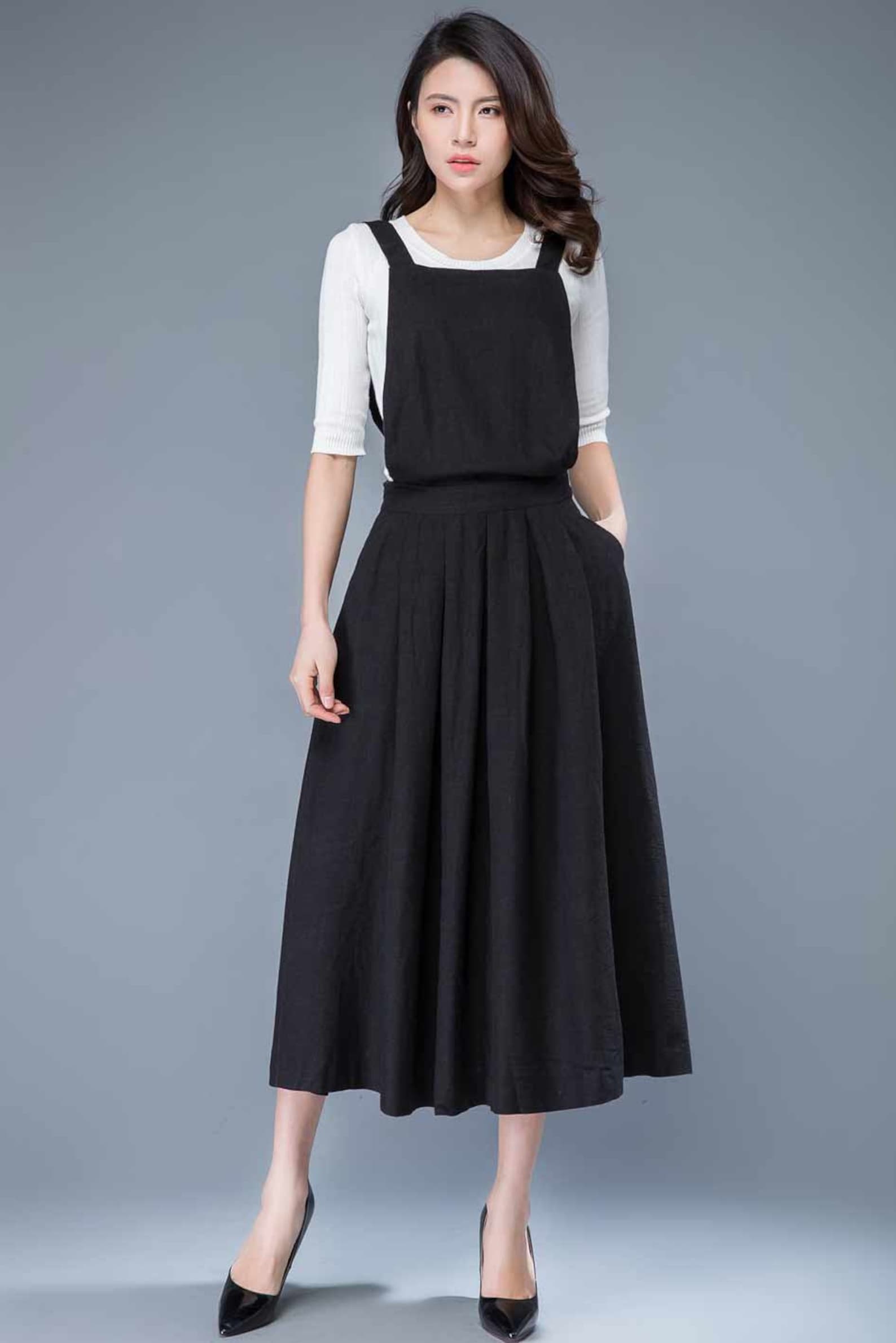 Pinafore Dress - Wilmington Wildflower Windowpane main image 1