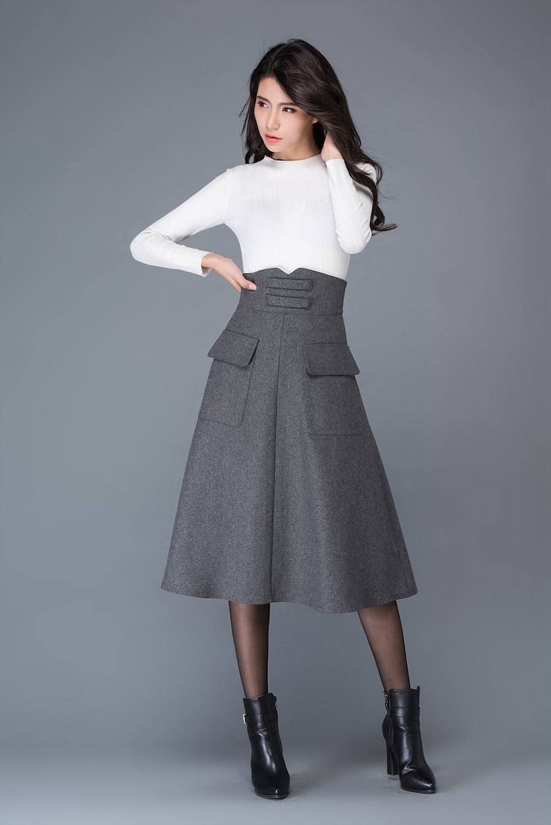 High Waisted Skirt
