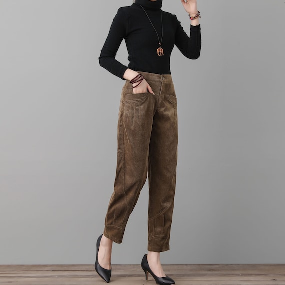 Causal Lantern Pants Trousers with Pockets 3134 Causal Lantern Pants Trousers with Pockets 3134