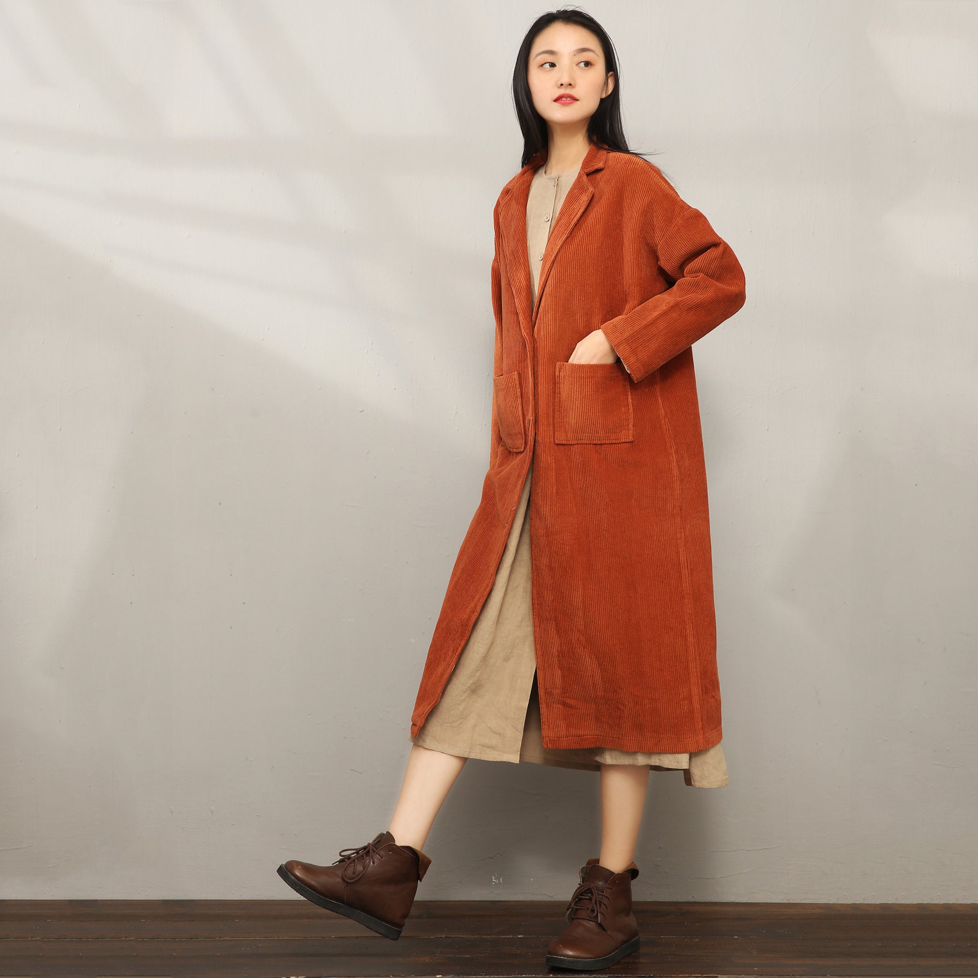 ジャケット・アウター PARAFFIN CORDUROY SWING COAT PORTER CLASSIC, PARAFFIN CORDUROY SWING COAT |