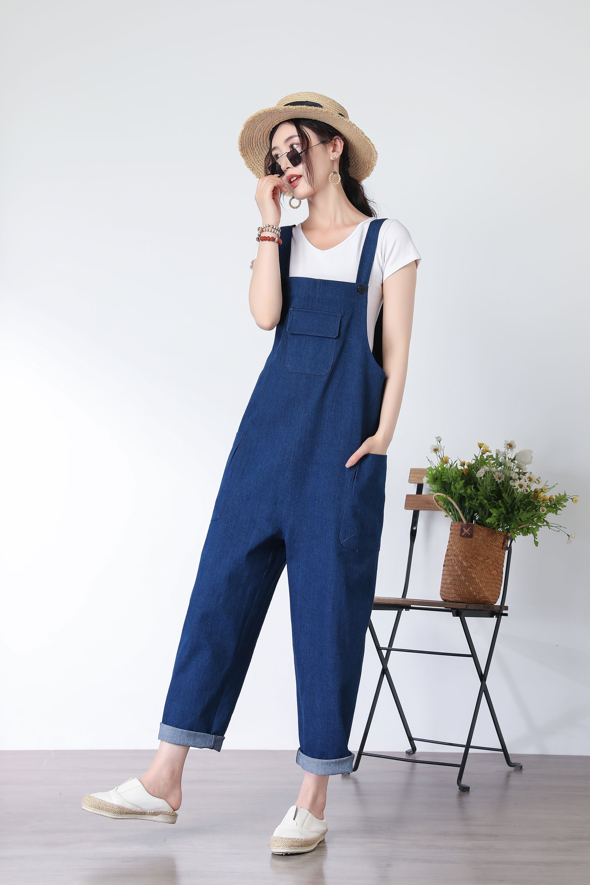 Monos Y Petos De Trabajo Briskorry Peto De Trabajo Para Mujer