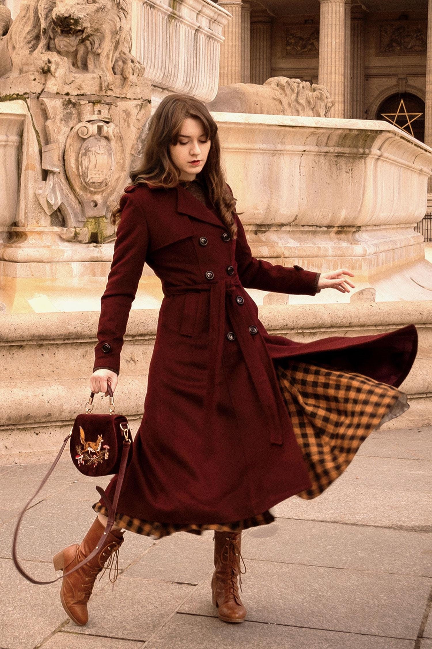コート DORIS VIRGIN WOOL COAT 75c464c8a28509ed19561d991adc26