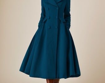 ジャケット・アウター DOUBLE WOOL LONG COAT Amazon.com: Men Double-Sided Wool Trench Coats Classic