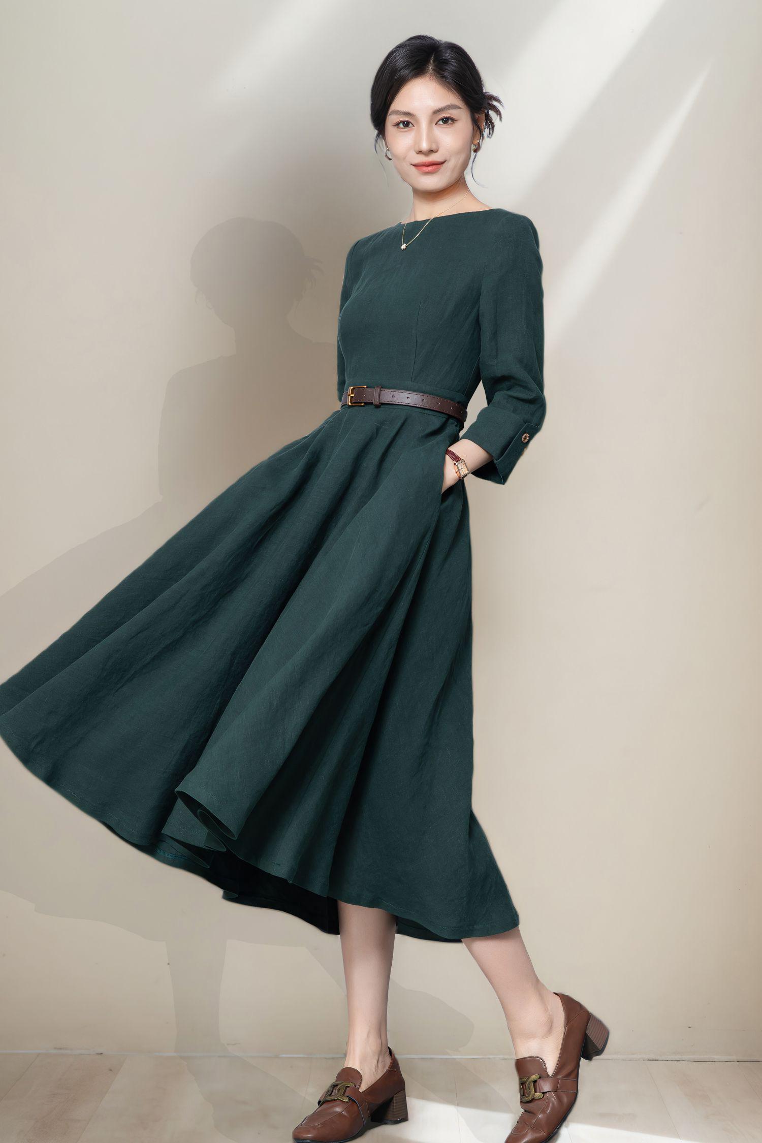 long sleeve midi dress Marine Layer Lexi Rib Long-Sleeve supports up to an H cup Contour seams with contrast sides for a slimming hourglass silhouette Invisible zipper along front contour seam opens as a slit up to the cup Medium Long Sleeve Thigh Split Bodycon