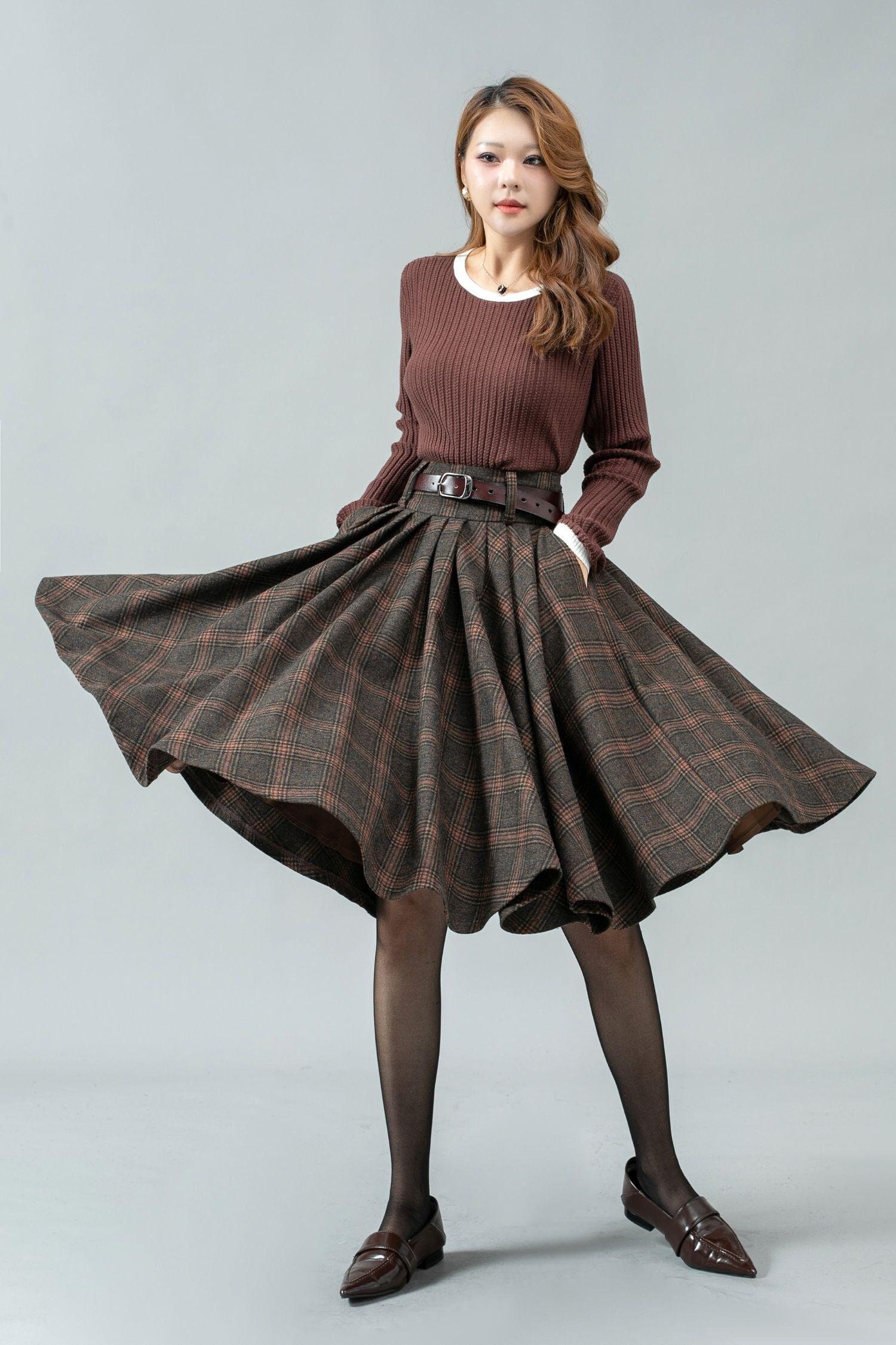 スカート WOOL VOLUME FLARE SKIRT / size 2 il_1080xN.1330088591_2628.jpg