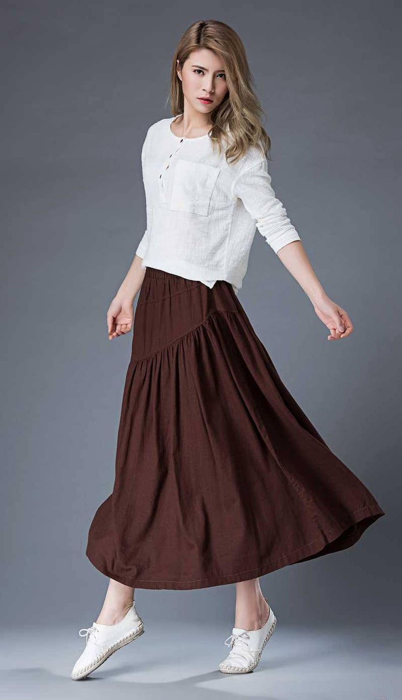 Linen Skirt main image 1