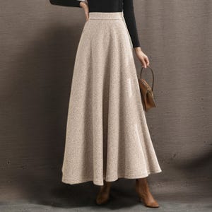 MOHAIR SHAGGY CULOTTES SKIRT ウール キュロット