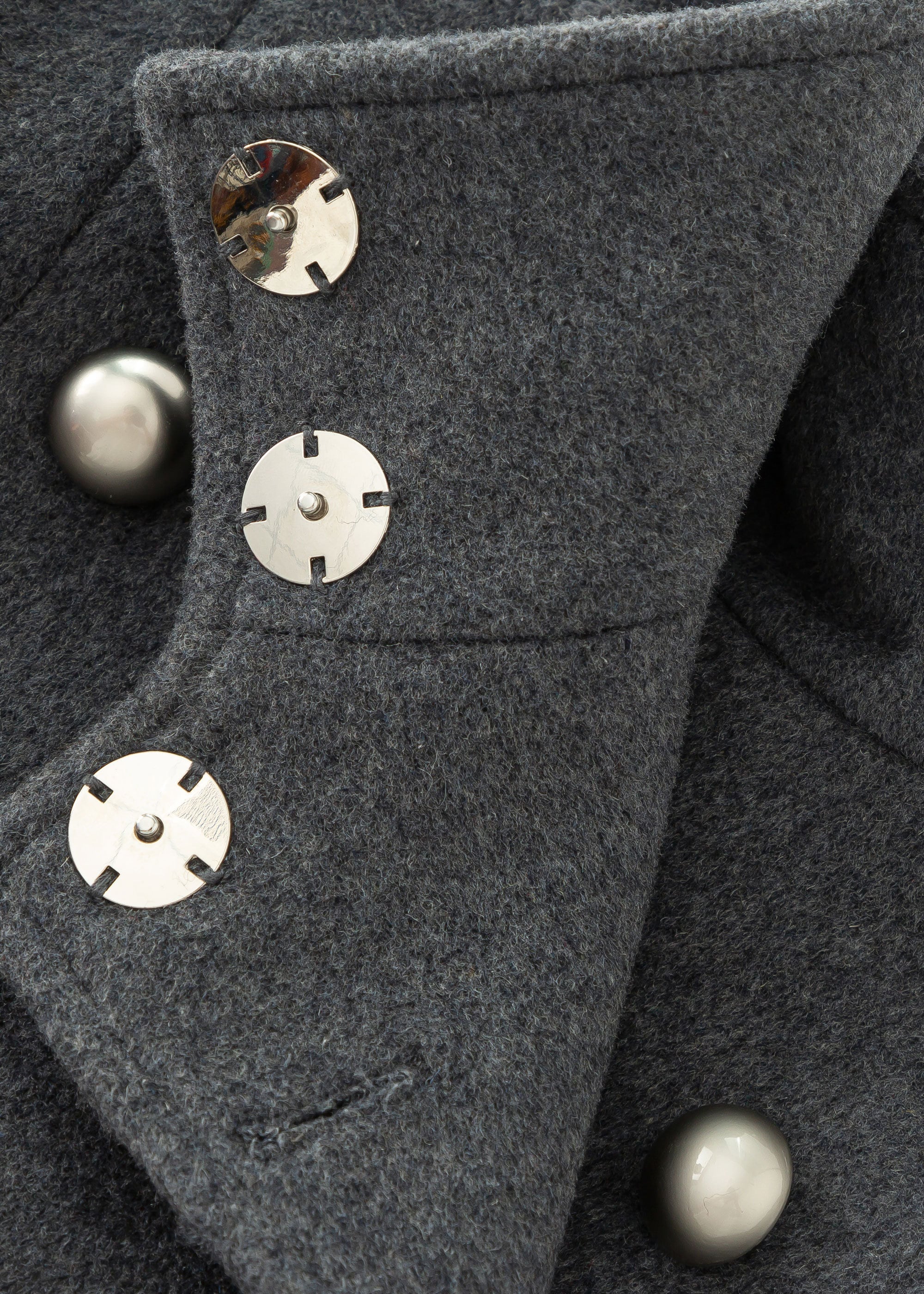 Grey Long Wool Coat, Winter Wool Coat, Womens Coat, Fit and Grey Long Wool Coat, Winter Wool Coat, Womens Coat, Fit and