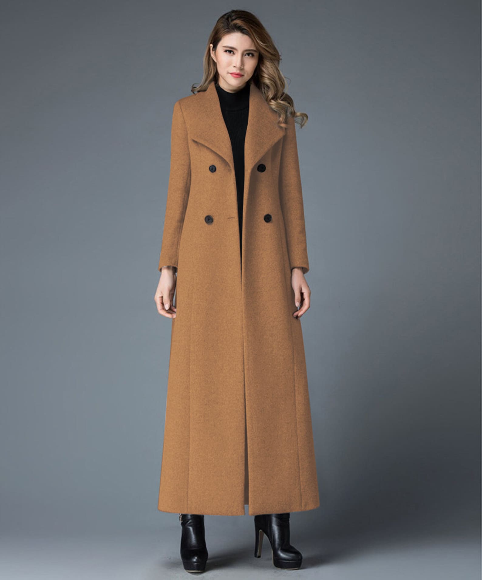 long wool coat